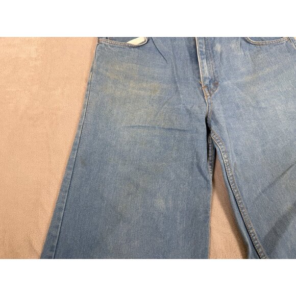 Vintage STE.LVCIEN Men’s Flared Bell Bottom Jeans 9 Long 33 x 37 - Picture 2 of 14